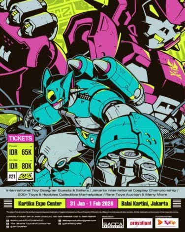 The Jakarta 21st Toys And Comics Fair 2026