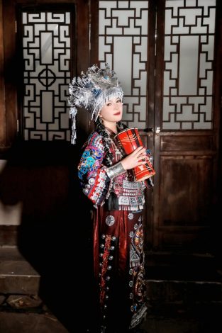 Pesona Lussy Renata Dalam Balutan Hanfu Bikin Terpukau